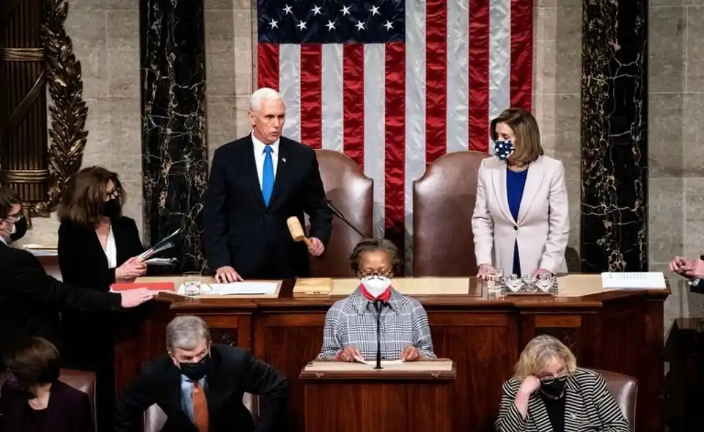 El Congreso certificó a Joe Biden como presidente de Estados Unidos