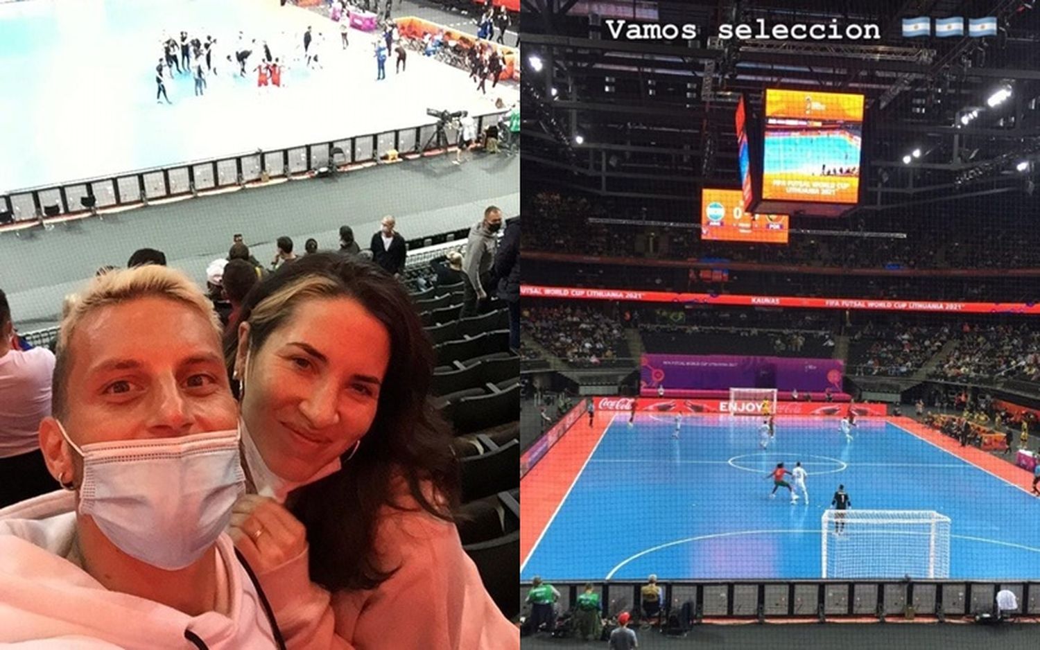 Lituania: Nicolás Gorobsov alentó a la Selección Argentina de futsal en el Mundial que fue subcampeón