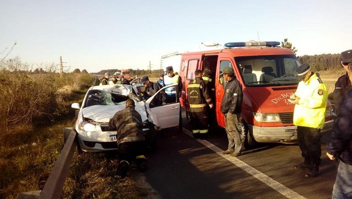 Una persona murió luego de chocar a un caballo en Ruta 14