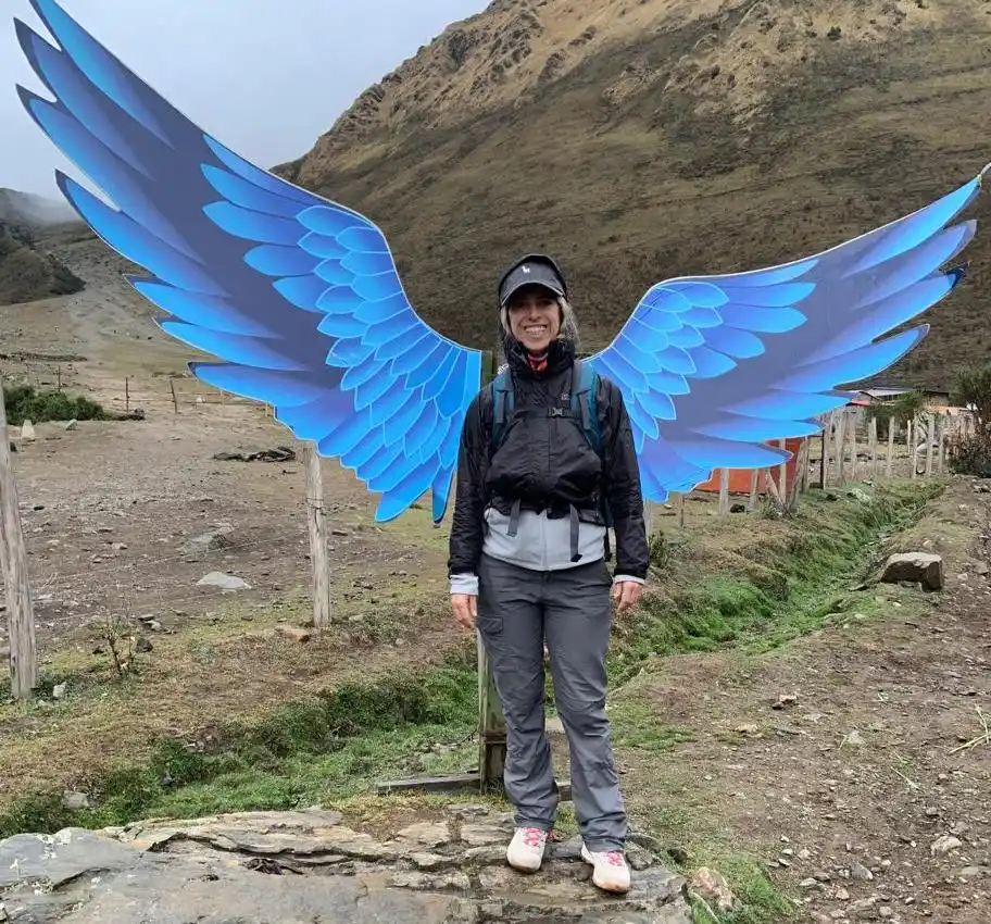 Emilse Bóver: Último tramo del recorrido hasta el santuario de Machu Picchu