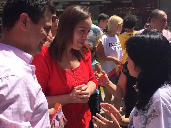 María Eugenia Vidal: "Hablar con los vecinos es la mejor manera de conocer los problemas"