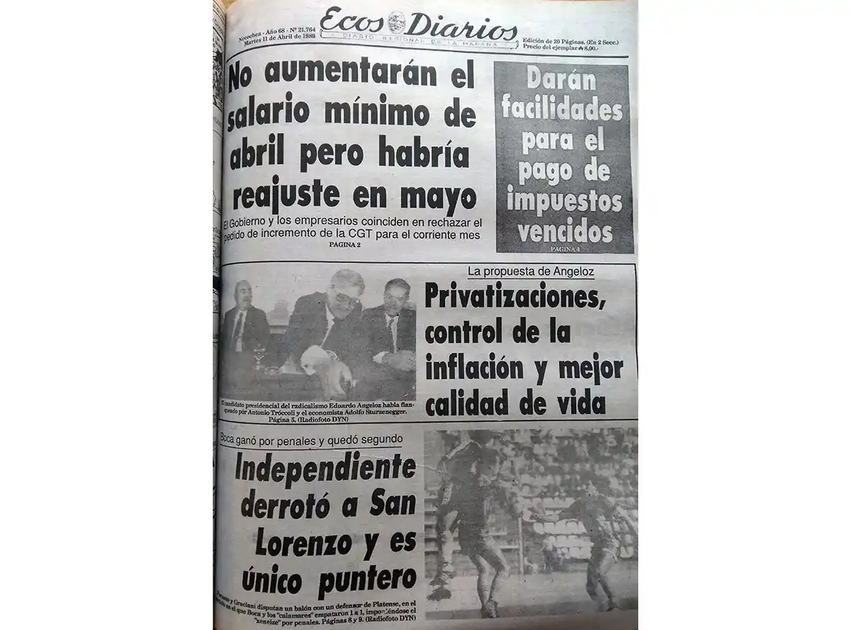 Martes 11 de abril de 1989