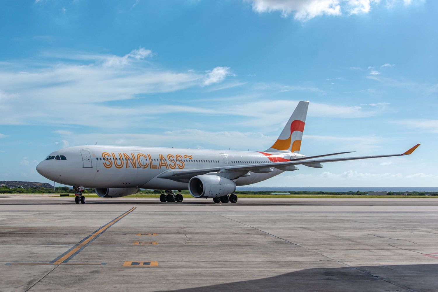 Sunclass Airlines resumed flights between Stockholm and Aruba