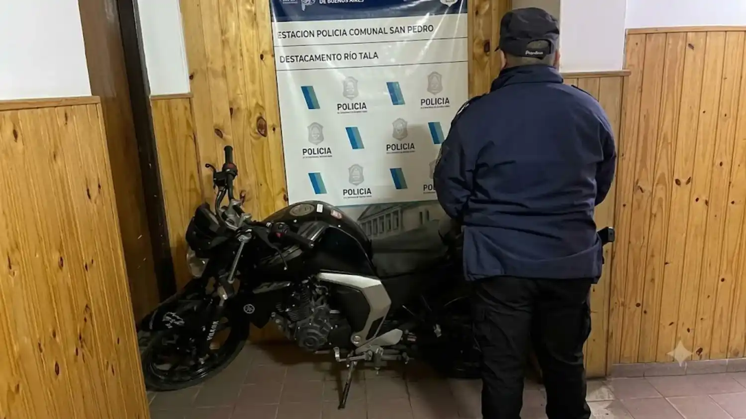 La moto secuestrada en Río Tala tenía pedido de captura por ser robada en Vicente López.
