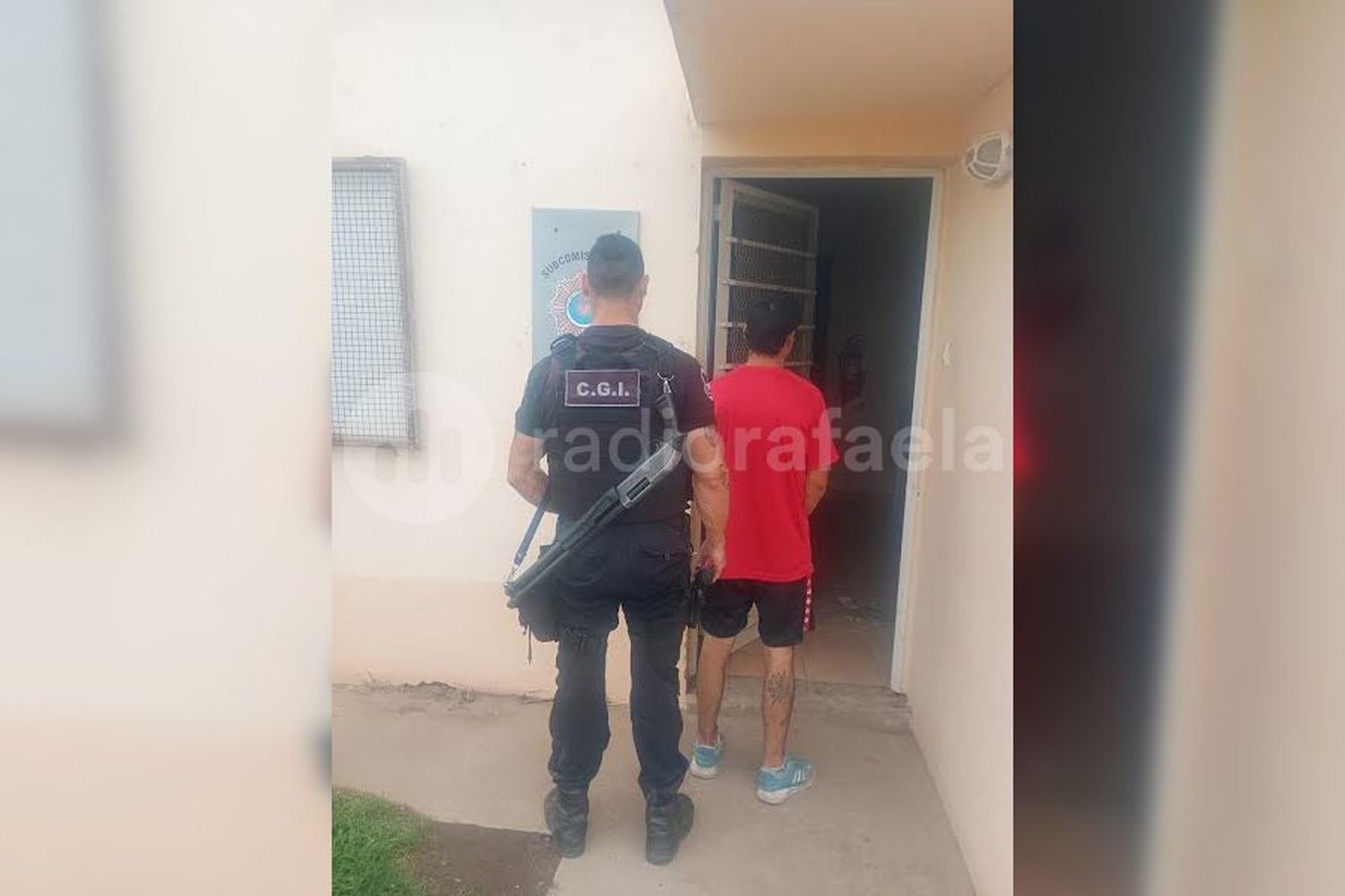 En pleno patrullaje, encontraron a dos masculinos peleando: uno de ellos cargaba un cuchillo