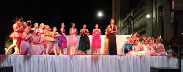 Se realizó el espectáculo “El ballet y los violines salen a la calle”
