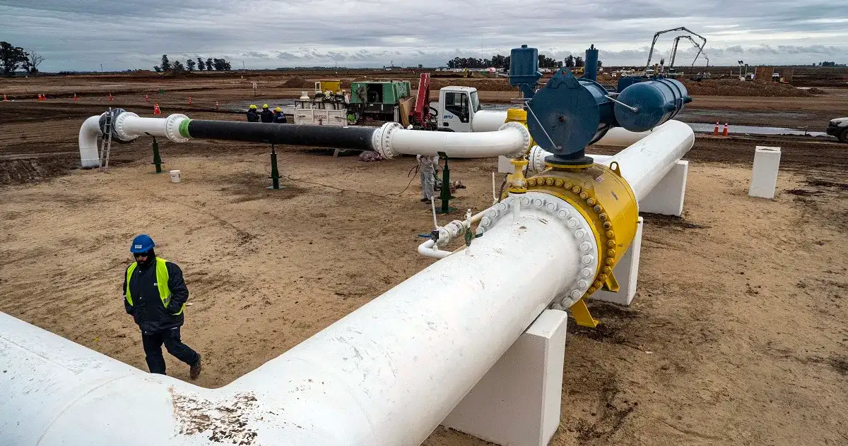 El gasoducto lleva aportado un total de 482 millones de metros cúbicos de gas.