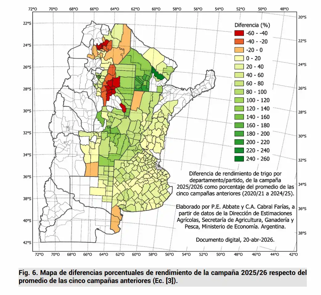 mapa rindes nacional trigo - 1