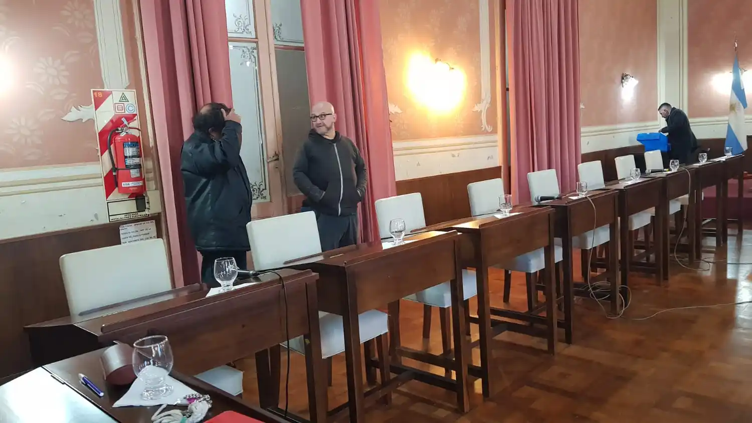 bancada oficialista vacía