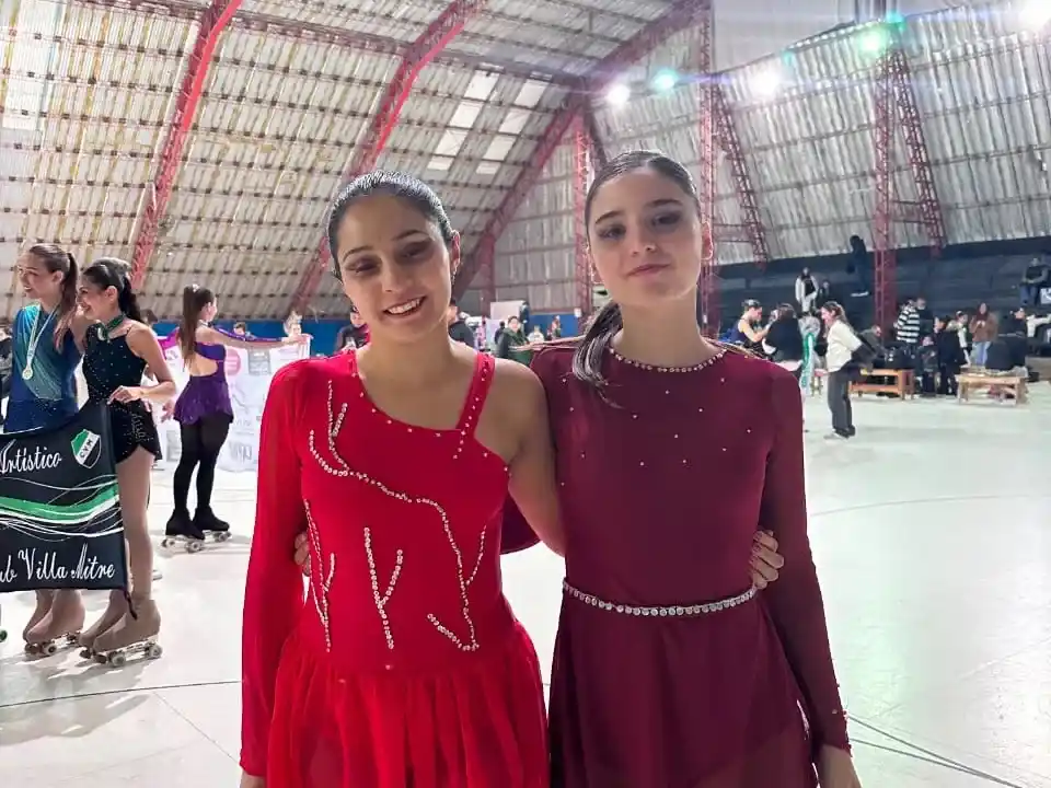 Destacada actuación de patinadoras de Boca en Bahía Blanca
