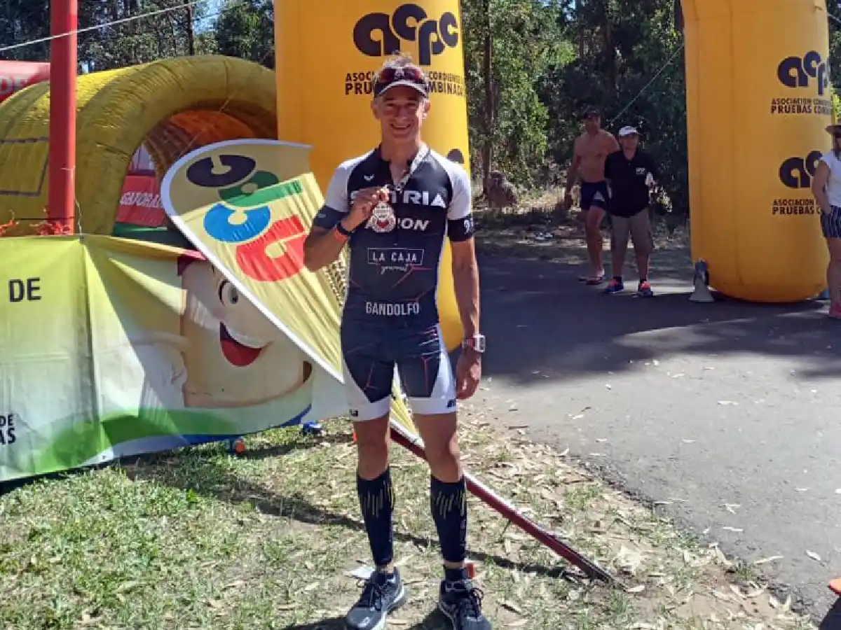 Gandolfo compitió en Entre Ríos