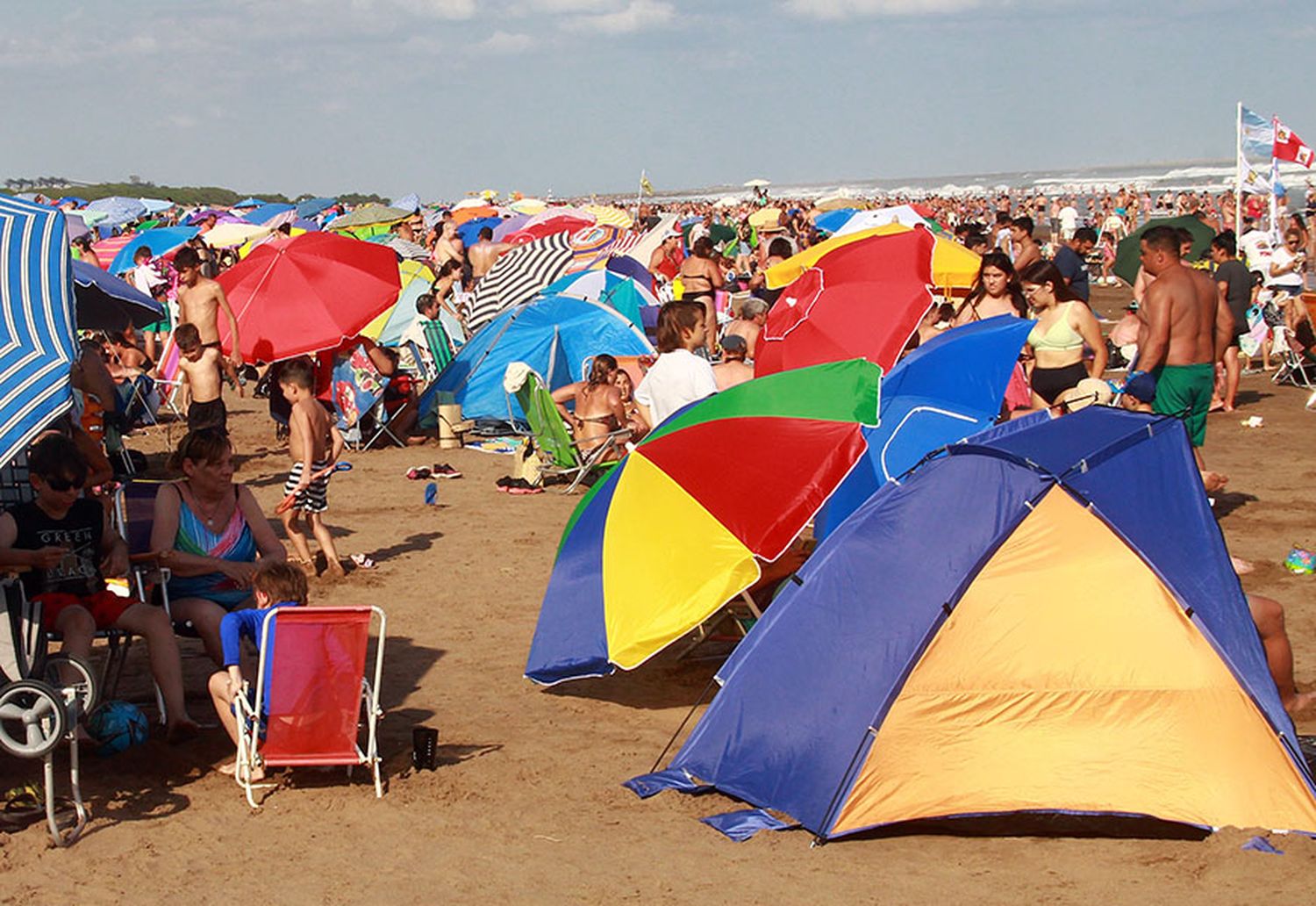 ¡Un lindo día de playa!