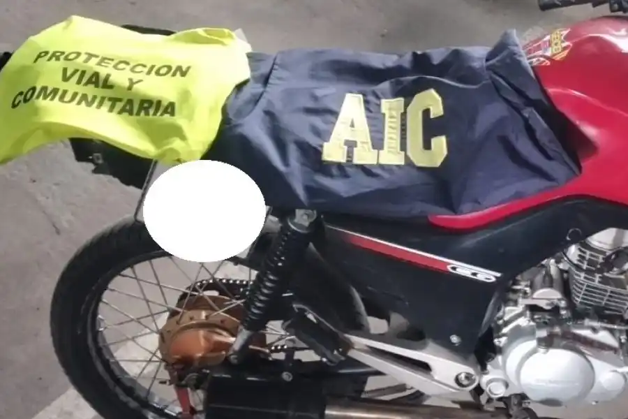 El Municipio colaboró con la Agencia de Investigación Criminal en el secuestro de un vehículo con chasis y motor adulterados