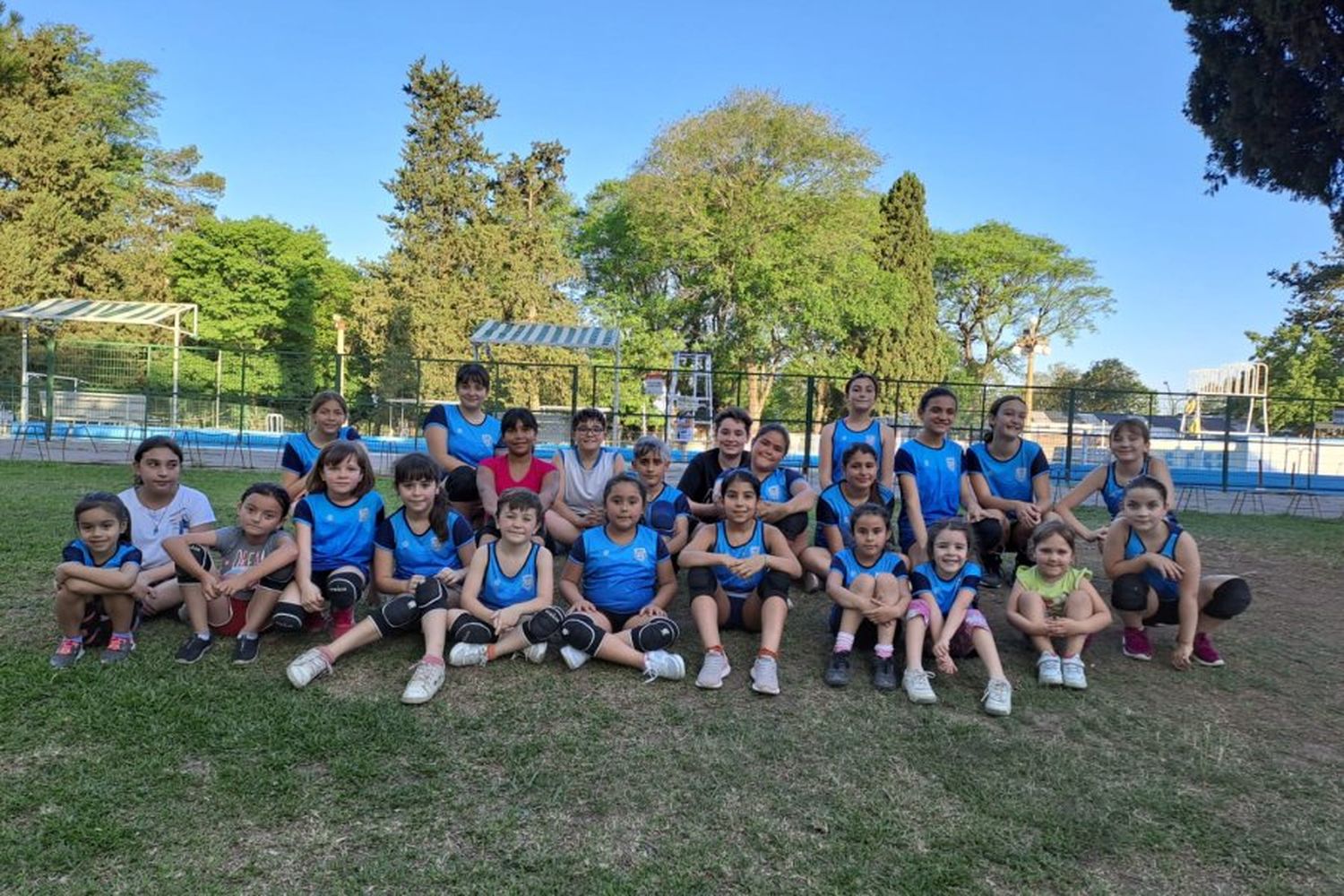 Encuentro de Mini Voley en Atlético 