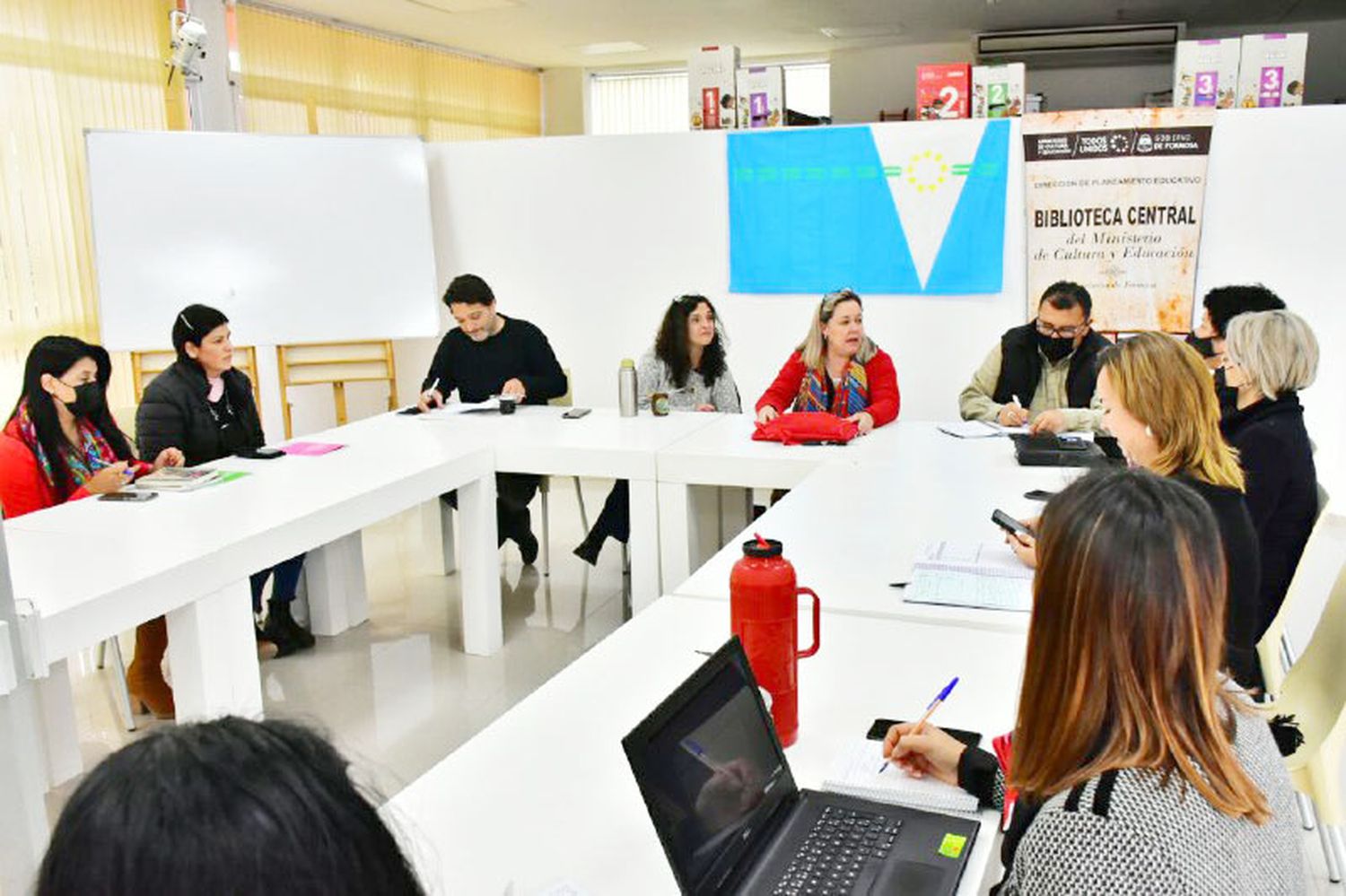 Educación evaluó con coordinadores los 
programas Medios Escolares y Volvé a la Escuela