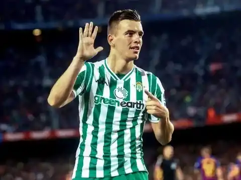 Gio Lo Celso hoy en el Betis, apuntado por el Inter Miami.Foto EFE
