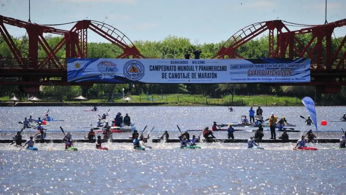 Ya está en marcha el Mundial de Canotaje 2026: los gualeguaychuenses que compiten hoy