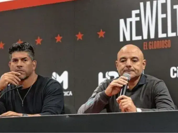 Favio Orsi y Sergio Gómez, ya trabajan en NOB.Foto: Prensa NOB)