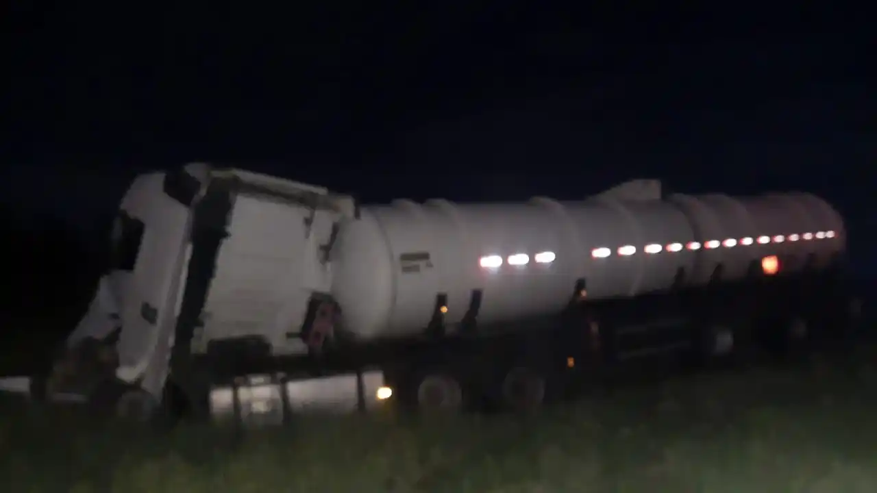 Terrible choque entre dos camiones en la Ruta Nacional N° 34
