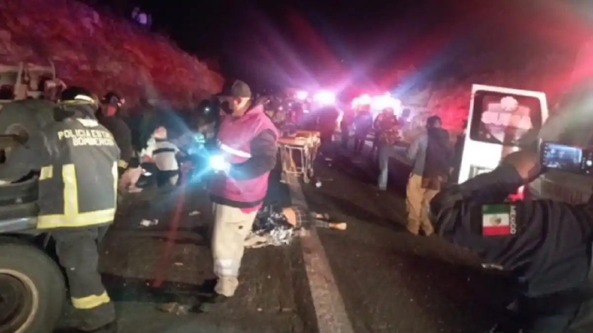 Una VENEZOLANA entre los 8 migrantes que MURIERON en accidente de tránsito en México