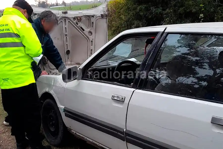 Lo detuvieron para un control de rutina y detectaron que tenía numeración adulterada