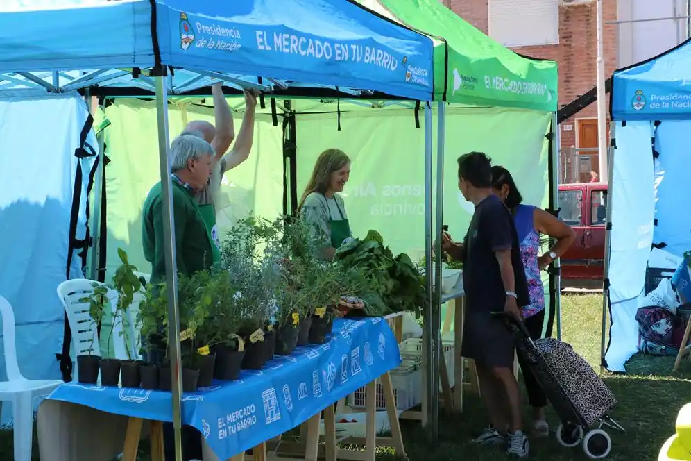 El Mercado en tu Barrio suma más productores y se consolida como una opción 