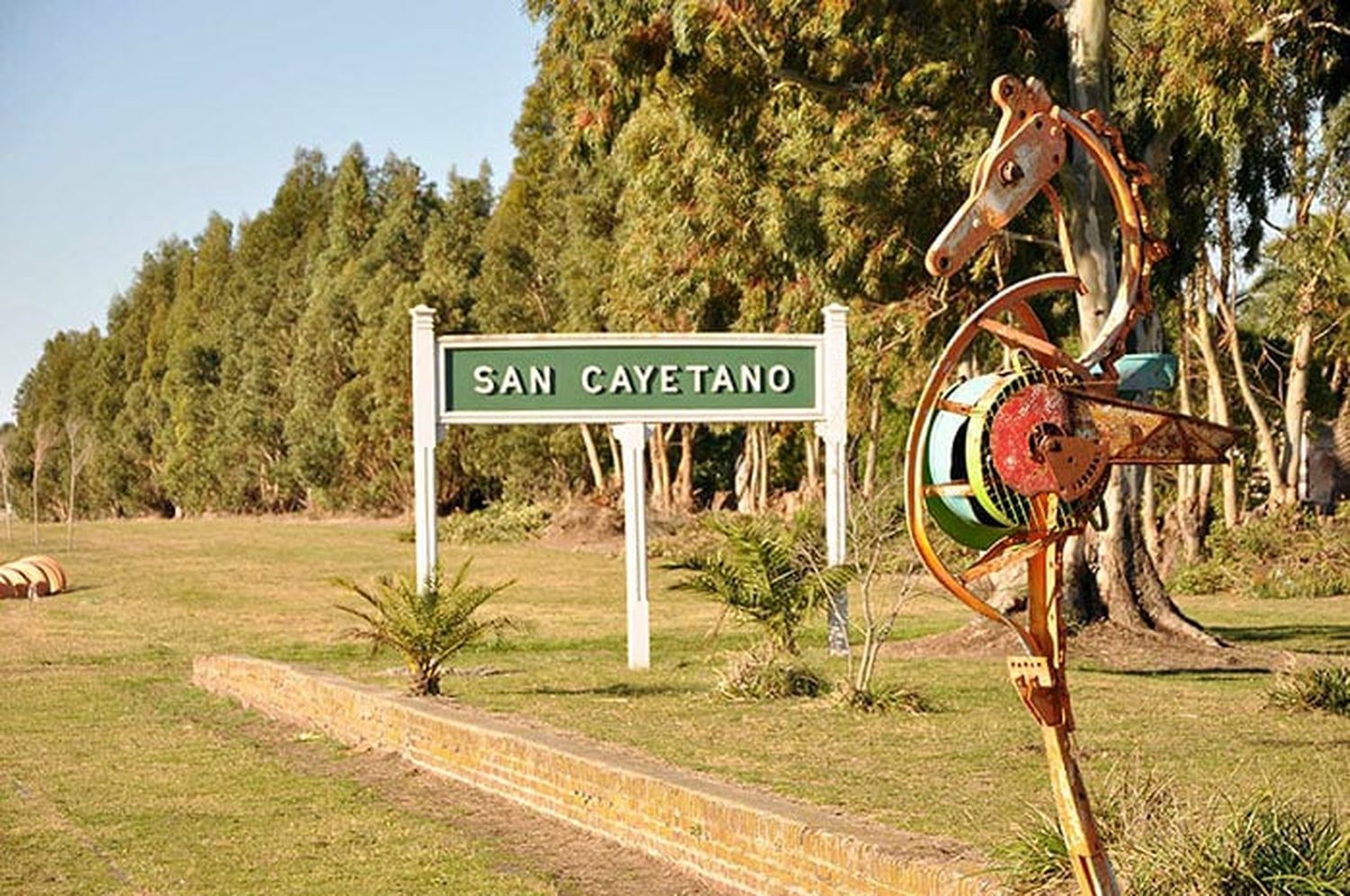 Importante obra de gas en San Cayetano