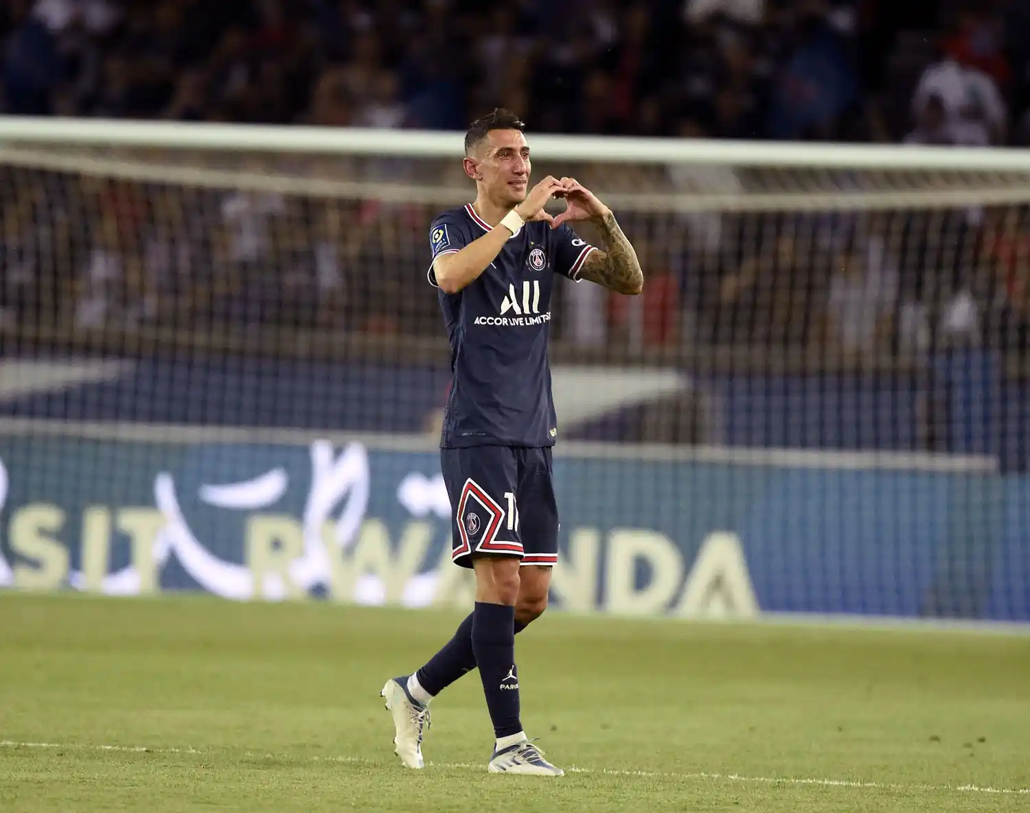 Di María se despidió con un gol