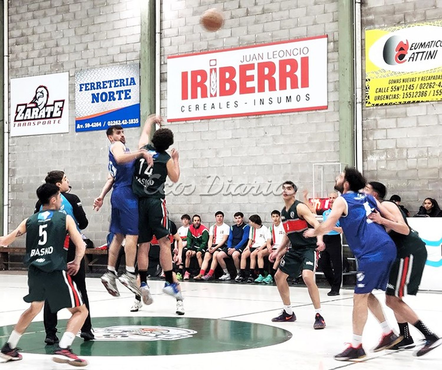 Fecha siete de la Asociación de Basquetbol Necochense