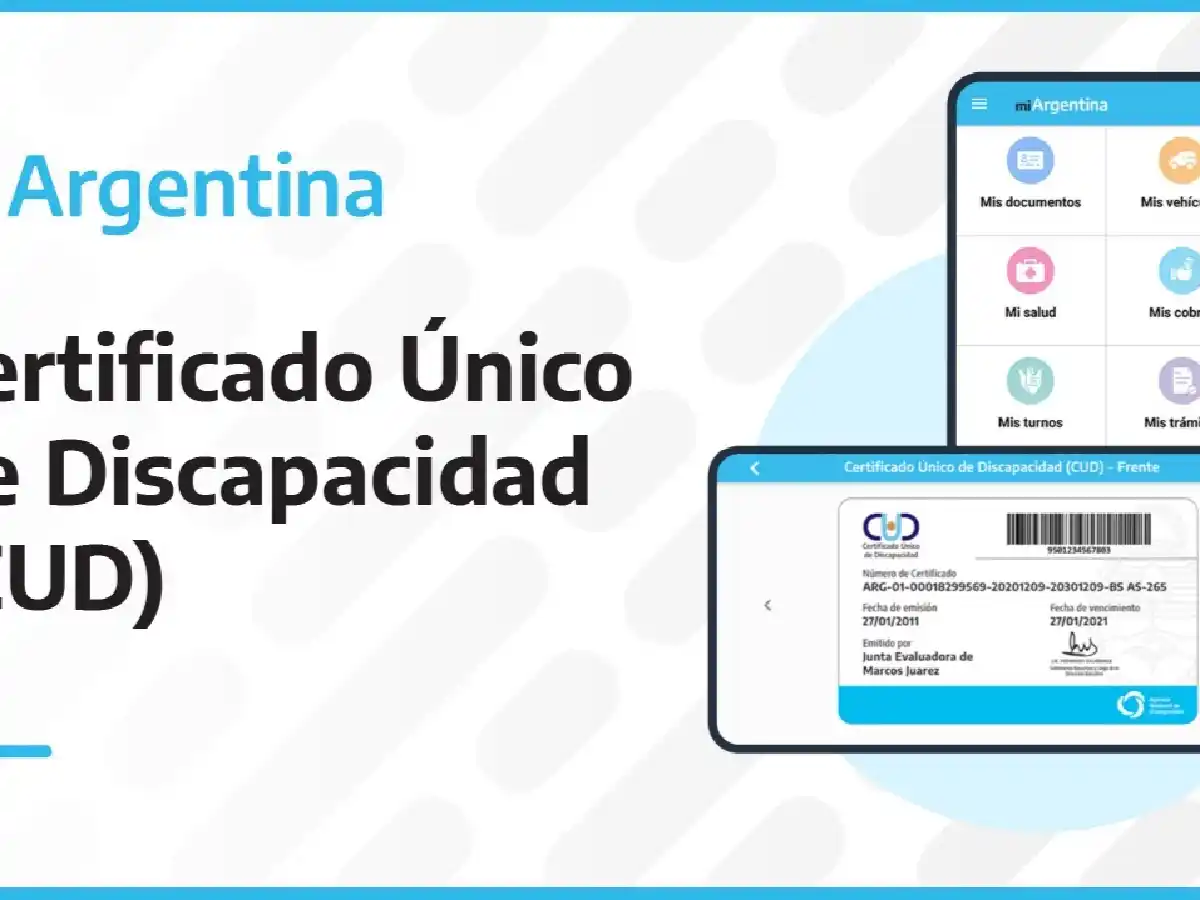 Prorrogan por un año los Certificados Únicos de Discapacidad