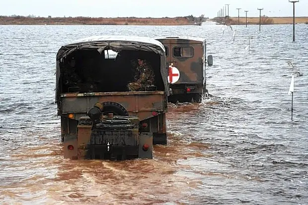 Situación crítica en Puán y Adolfo Alsina por las inundaciones