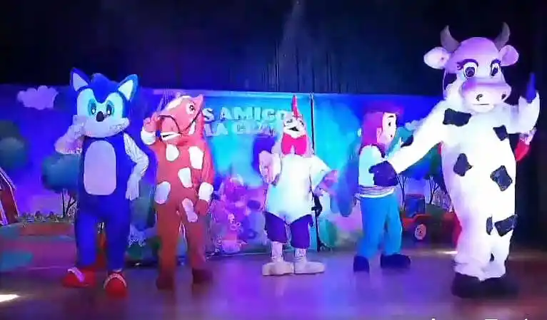 “La Granja y sus amigos” y “Paw Patrol” en Barrio Norte