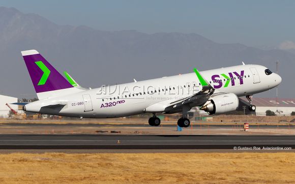 Nuevo año, nuevo avión: SKY Airline recibe otro A320neo