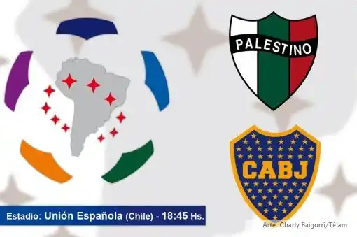 Boca volvió a la Copa Libertadores con un buen triunfo ante Palestino en Chile