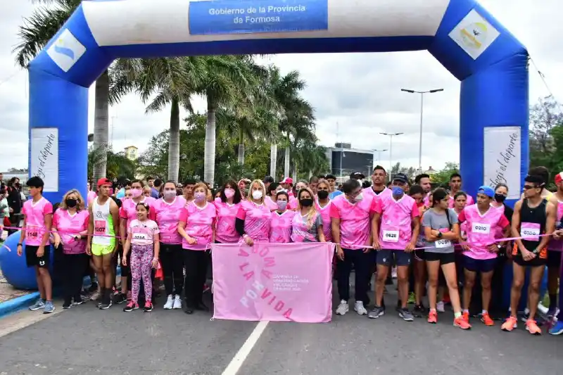 La Costanera se volvió a teñir de rosa “Por Amor a la Vida”