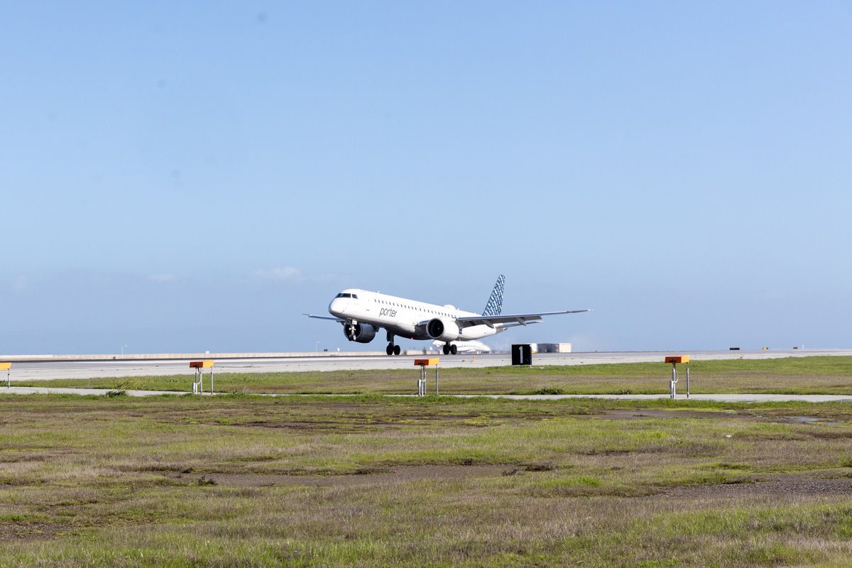 Porter Airlines begins flights to San Francisco