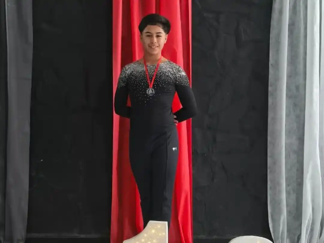 Alan Vera, Campeón Nacional de Patín Artístico