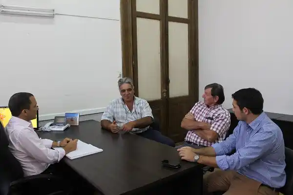 Grané recibió la visitas de Juntas de Gobierno del Departamento