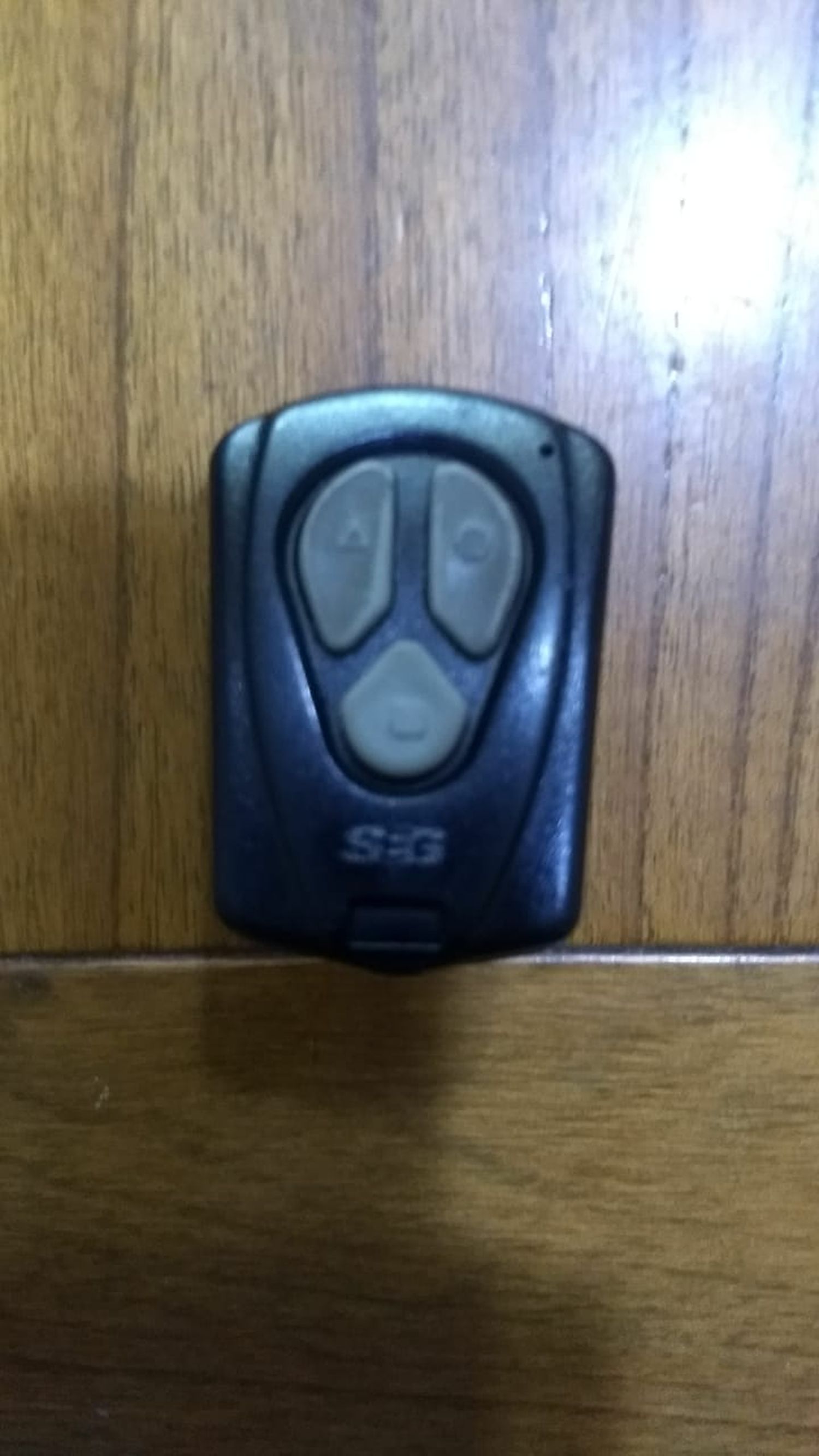 Ofe encontró este control remoto de alarma