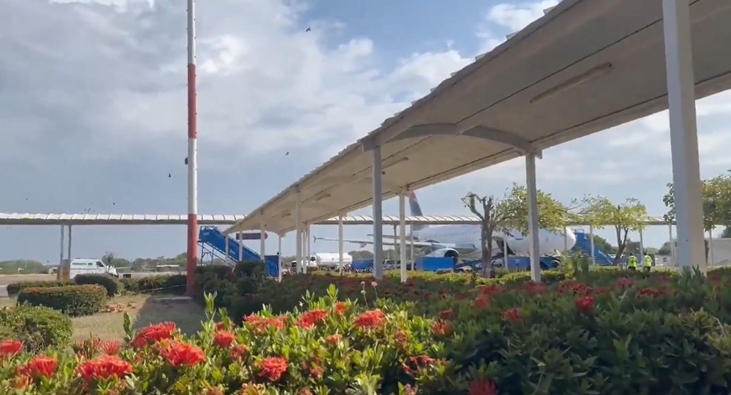 Asalto en la plataforma del aeropuerto de Riohacha generó pánico y suspensión de vuelos