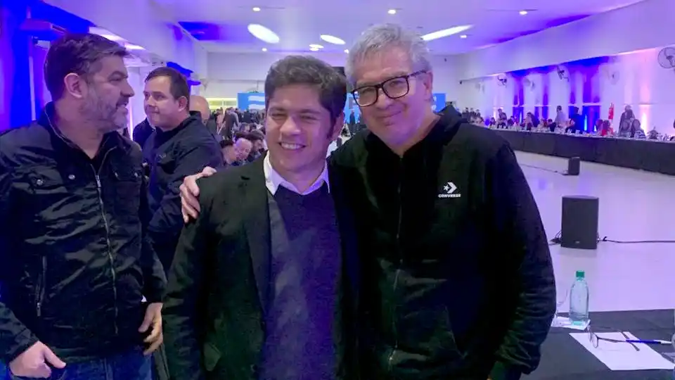 Marcelo Rivero en encuentro encabezado por Axel Kicillof
