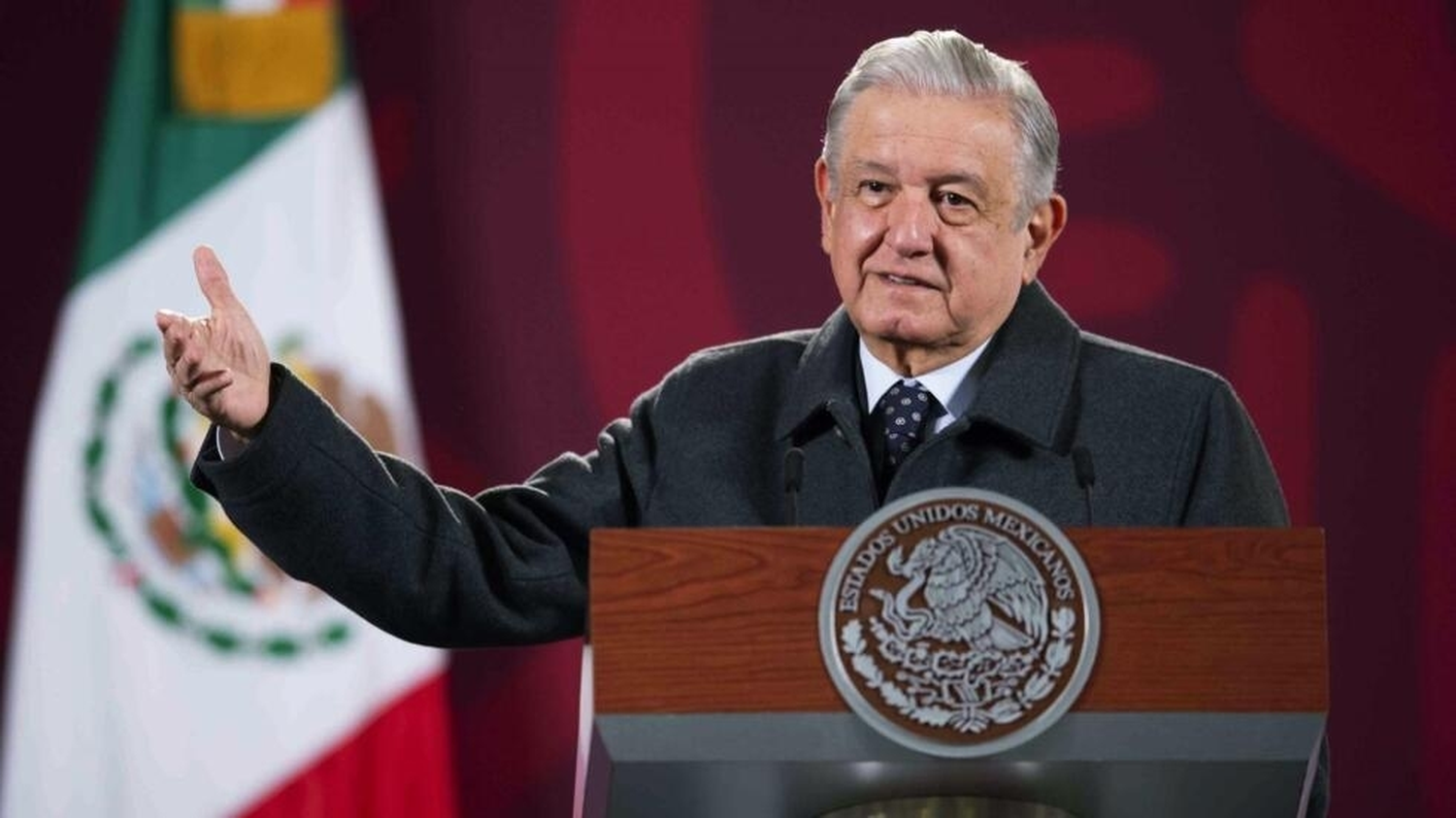 Andrés Manuel López Obrador, presidente de México.