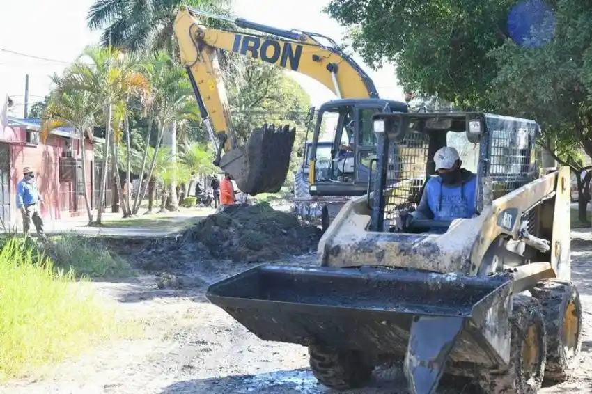 El municipio arregló calles en todo el ejido urbano