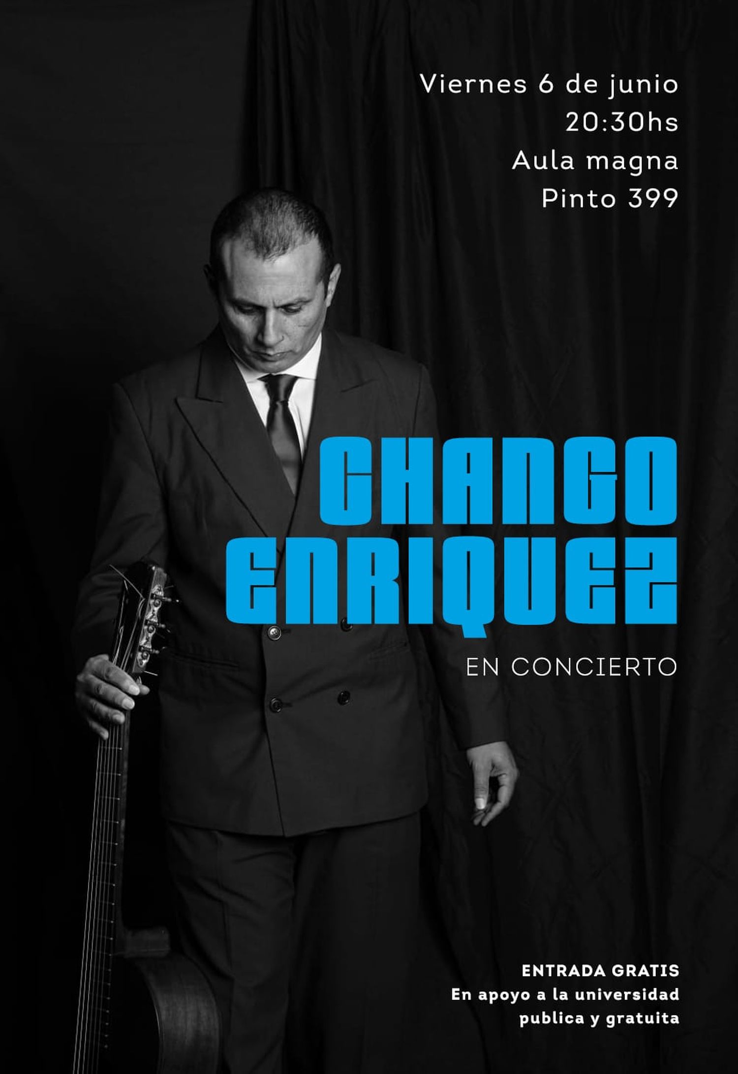 Concierto Chango Enríquez