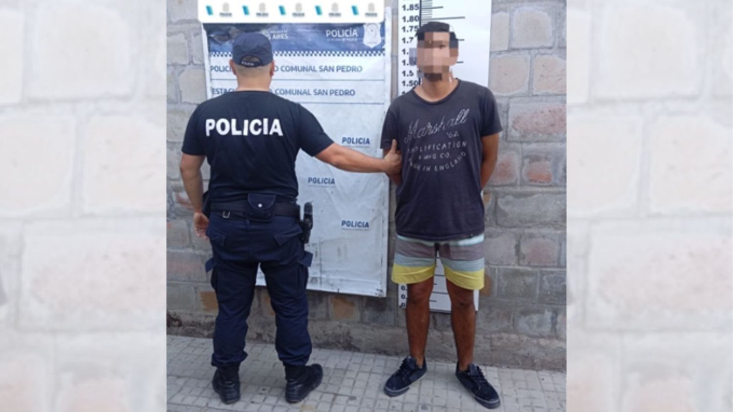 El sujeto detenido tenía pedido de captura de un Juzgado de la ciudad de La Plata.