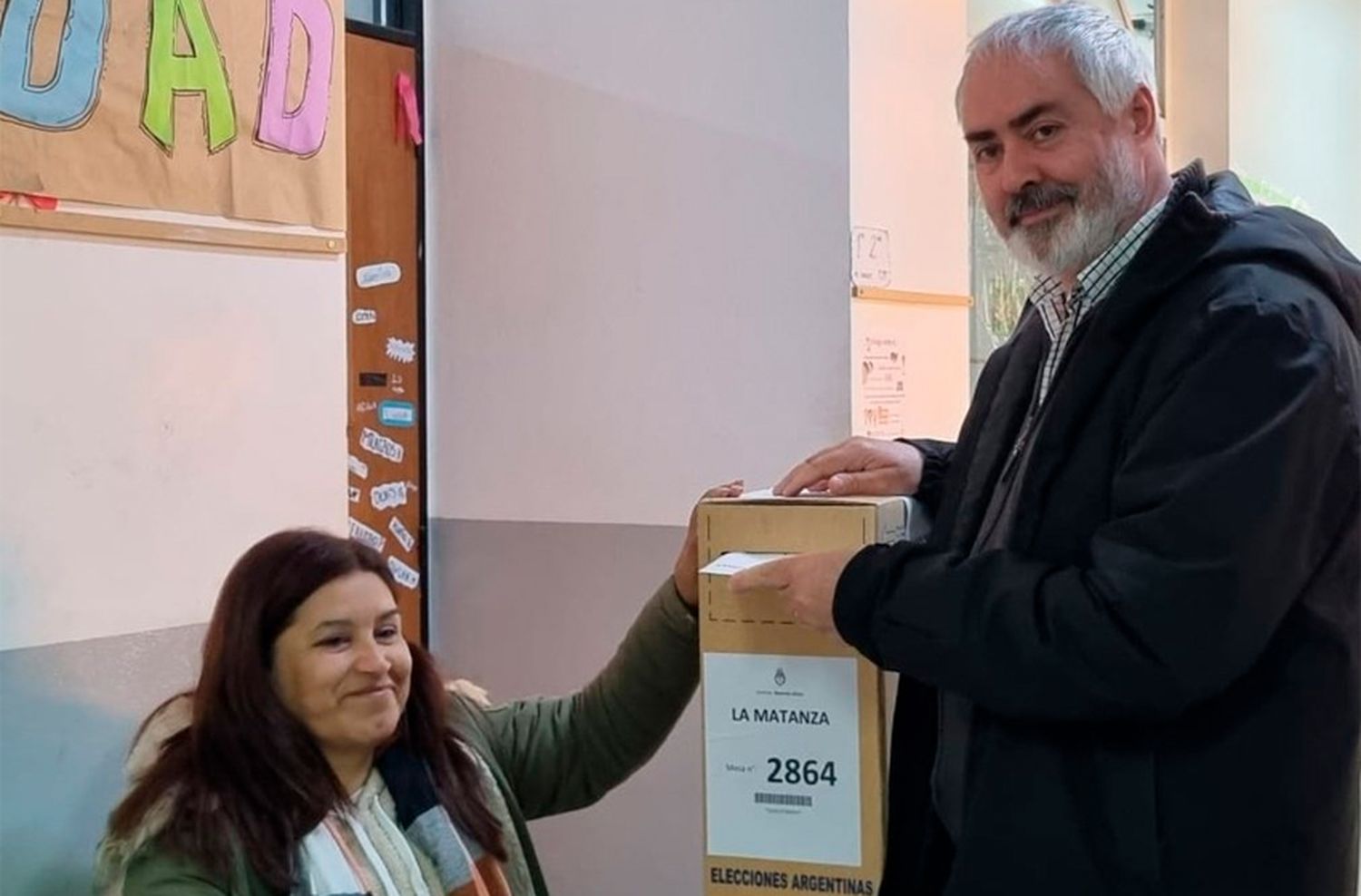 Alejandro Bodart votó en La Matanza y llamó a que la bronca se exprese fortaleciendo a la izquierda
