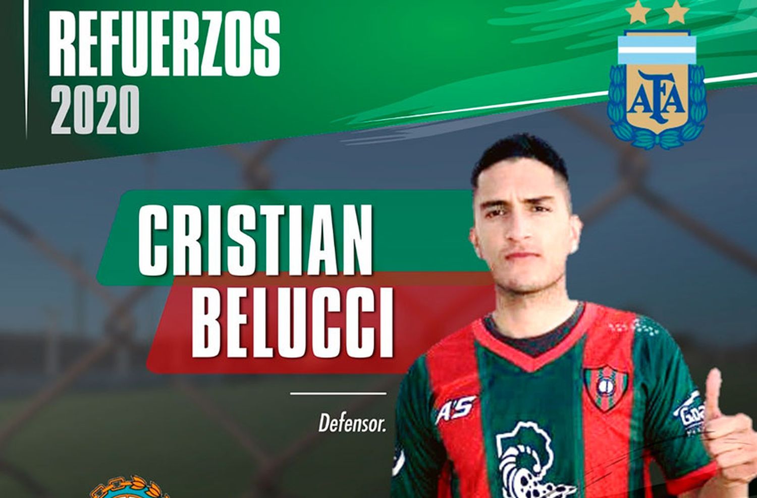 Llegó el primer refuerzo para Círculo Deportivo