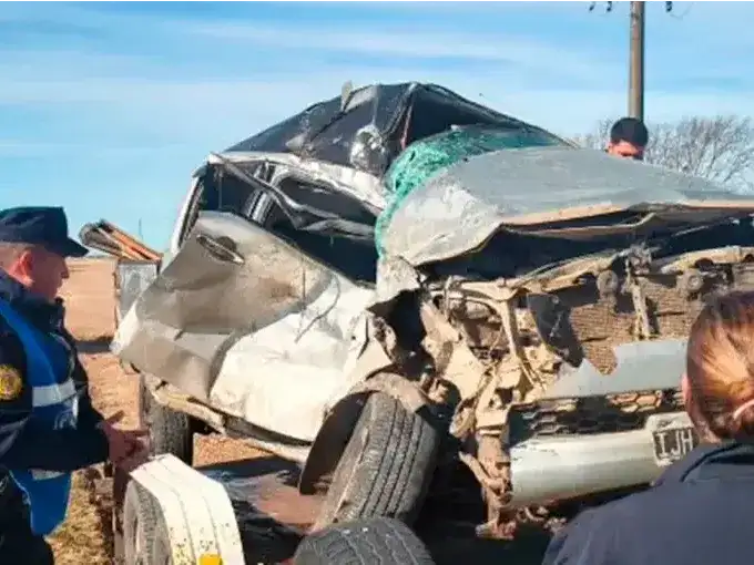 Murió una joven de 26 años tras un violento choque en General Galarza