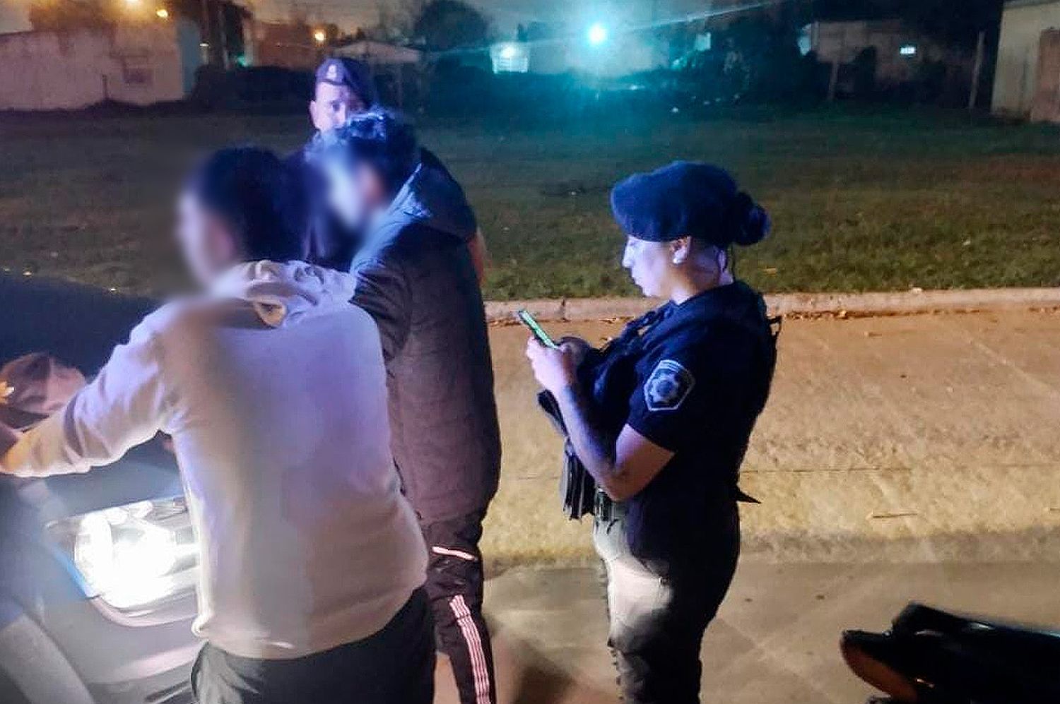 operativo de saturación calles rafaela autos vehiculos pdi gendarmeria aic - 1
