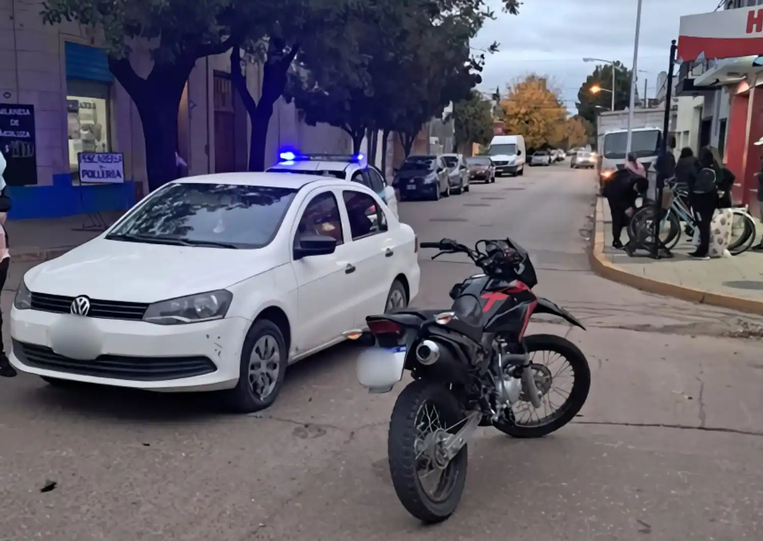 El primer hecho ocurrió en Boulevard Moreno y Belgrano.